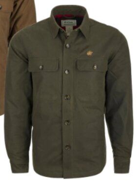 NWOT! McAlister Company Waxed Cotton Jac-Shirt Size 3XL